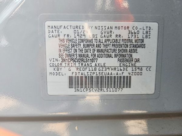 2024 NISSAN KICKS SV