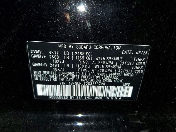 2025 SUBARU CROSSTREK Limited