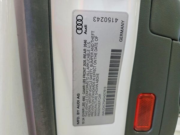 2025 AUDI A5 S Line quattro Premium — VINS