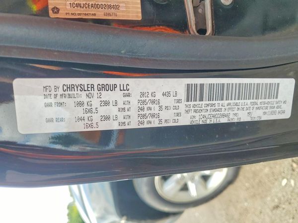 2013 JEEP COMPASS Latitude