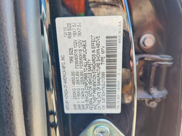 2016 ACURA RDX