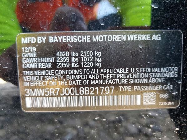 2020 BMW 330XI