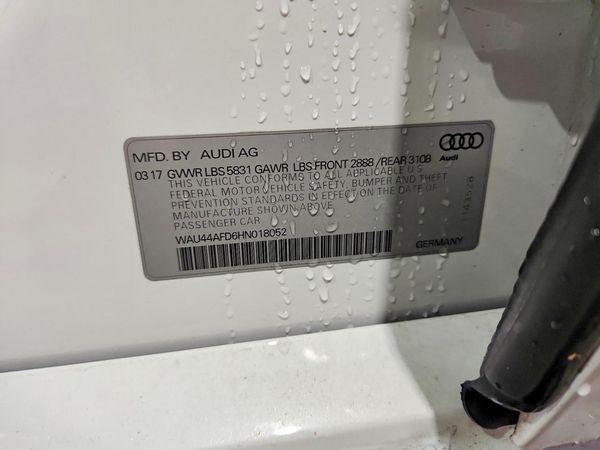 2017 AUDI A8 quattro L