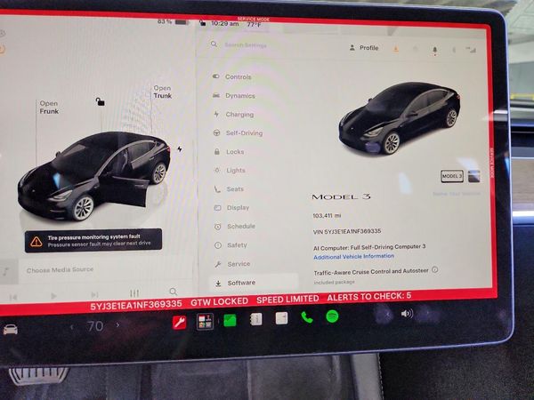 2022 TESLA MODEL 3