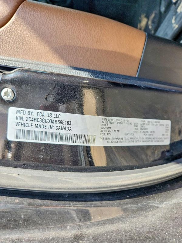 2021 CHRYSLER PACIFICA Limited