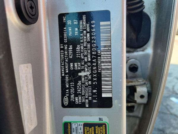 2013 KIA OPTIMA