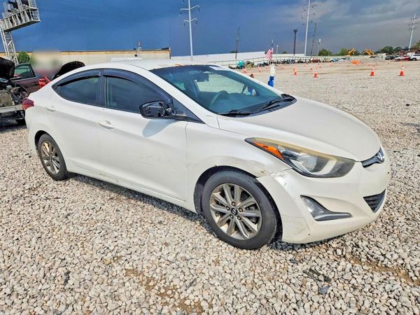 2014 HYUNDAI ELANTRA GLS(Middle) — Passenger 3/4