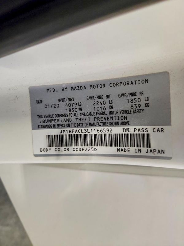 2020 MAZDA 3