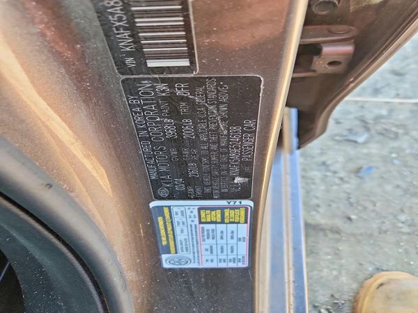 2014 KIA FORTE LX, EX