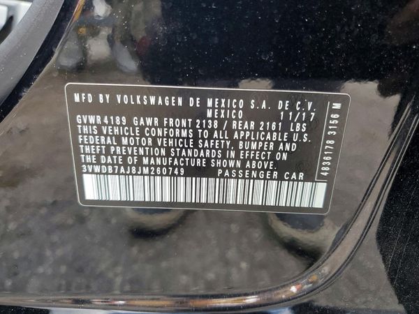 2018 VOLKSWAGEN JETTA