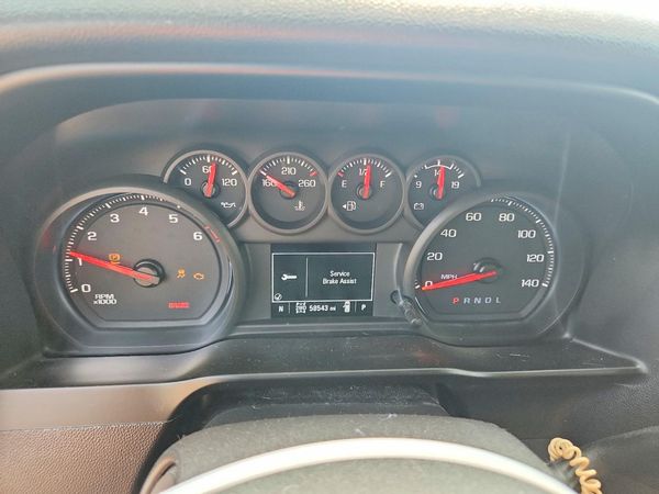 2020 CHEVROLET SILVERADO Custom — ODOM