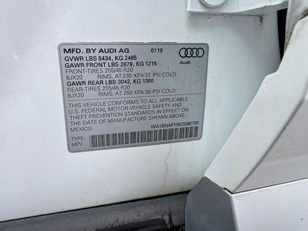 2019 AUDI Q5 quattro Premium Plus