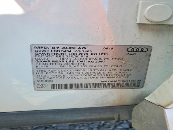 2019 AUDI Q5