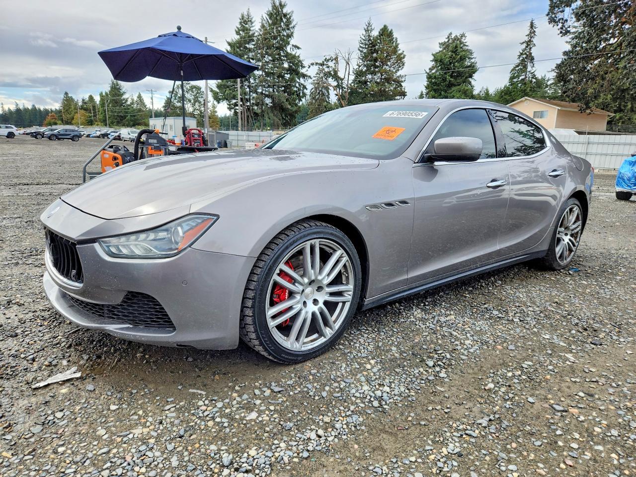 2016 MASERATI GHIBLI — Front 3/4