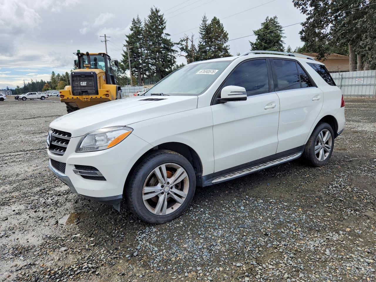 2015 MERCEDES-BENZ M-CLASS ML350 — Front 3/4