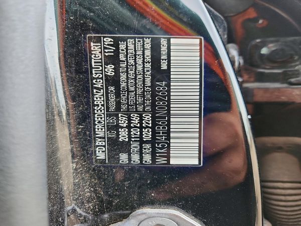 2020 MERCEDES-BENZ CLA CLA250-4M