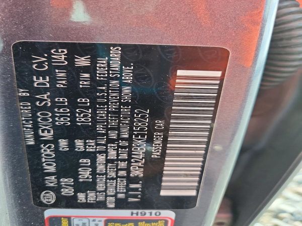 2019 KIA RIO LX, S