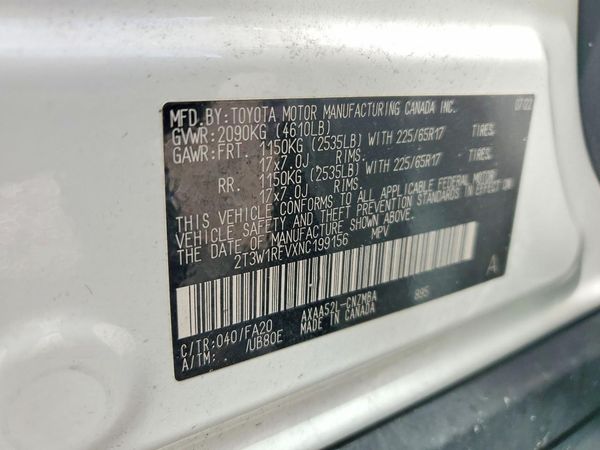 2022 TOYOTA RAV4