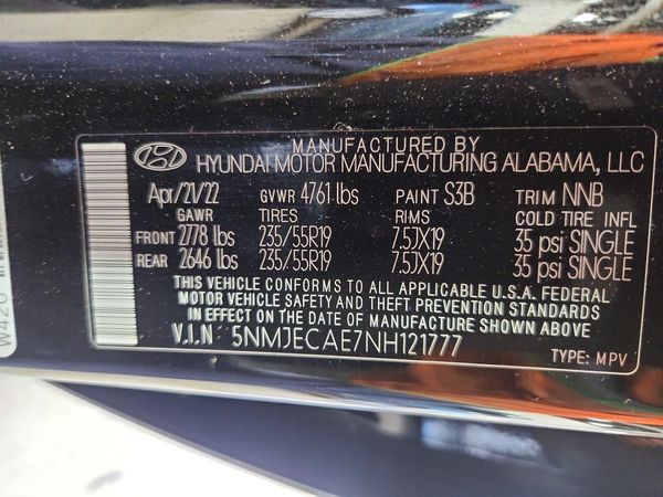 2022 HYUNDAI TUCSON