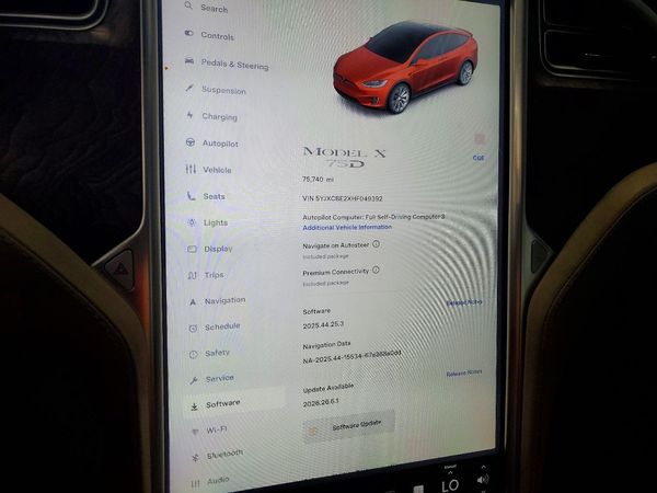 2017 TESLA MODEL X