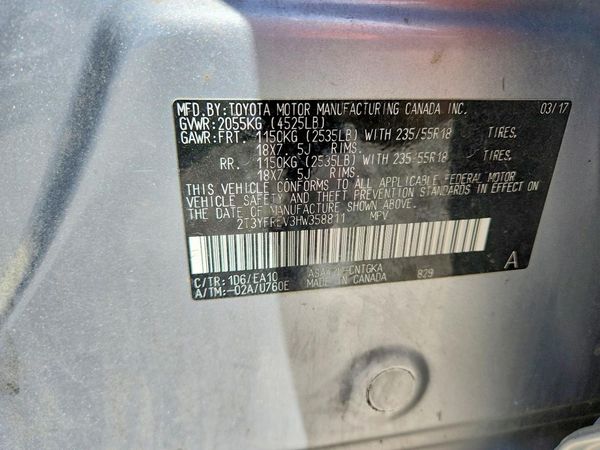 2017 TOYOTA RAV4 Ltd/Platinum
