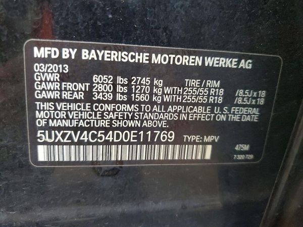 2013 BMW X5