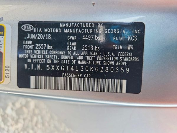 2019 KIA OPTIMA