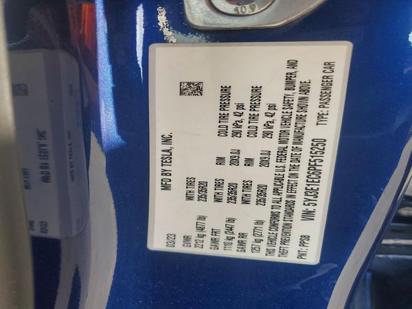 2023 TESLA MODEL 3