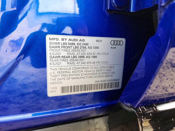 2022 AUDI Q5