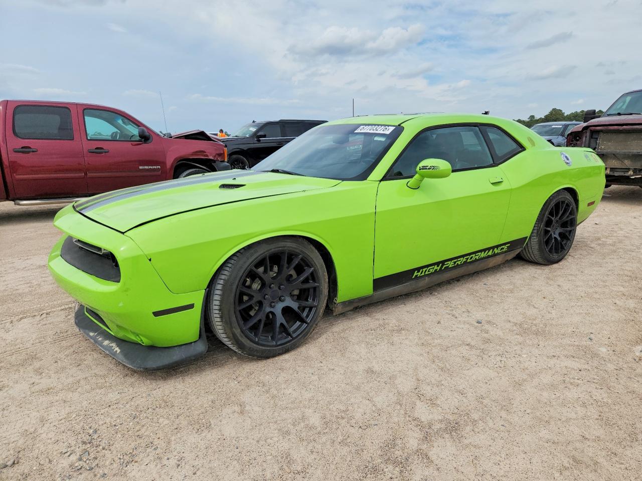 2012 DODGE CHALLENGER R/T — Front 3/4