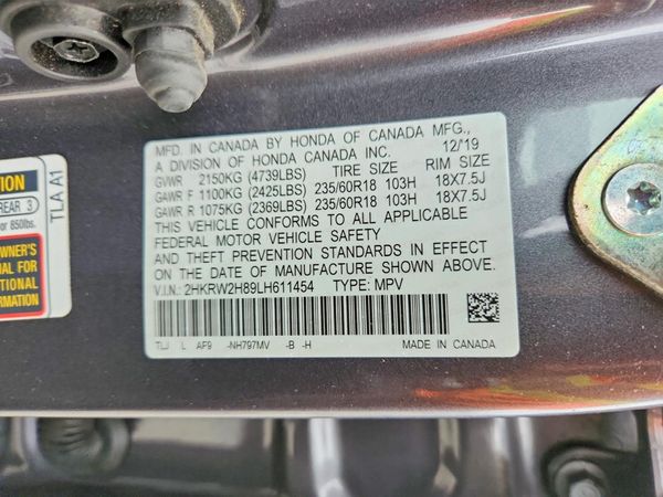 2020 HONDA CR-V EX-L