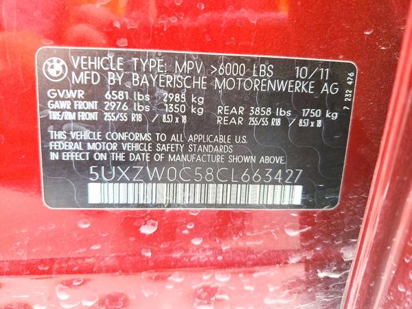 2012 BMW X5 xDrive35d