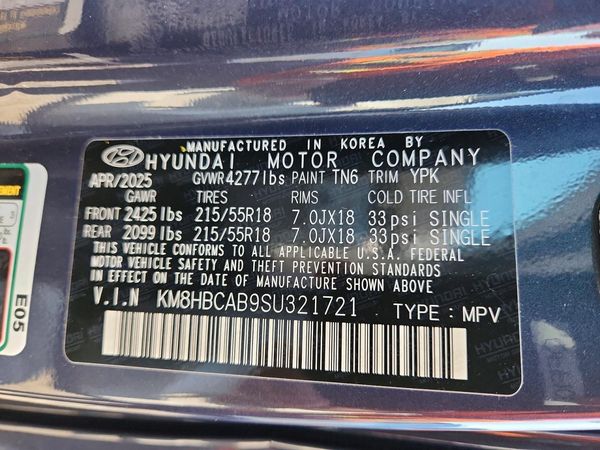 2025 HYUNDAI KONA SEL, N Line S