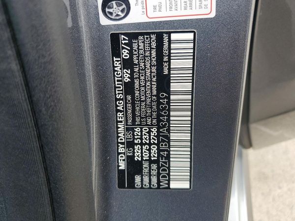 2018 MERCEDES-BENZ E