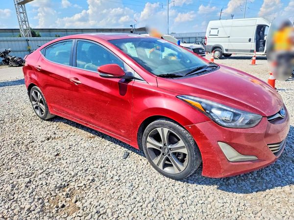 2014 HYUNDAI ELANTRA GLS (Middle) — Passenger 3/4