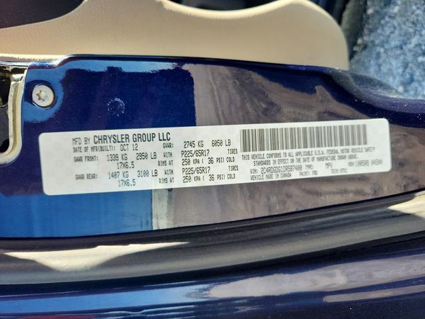 2013 DODGE GRAND CARAVAN Crew
