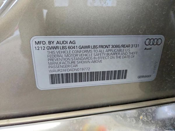 2013 AUDI A8