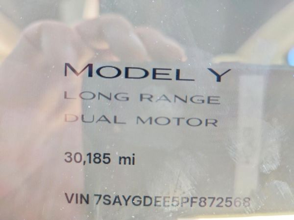 2023 TESLA MODEL Y — ODOM