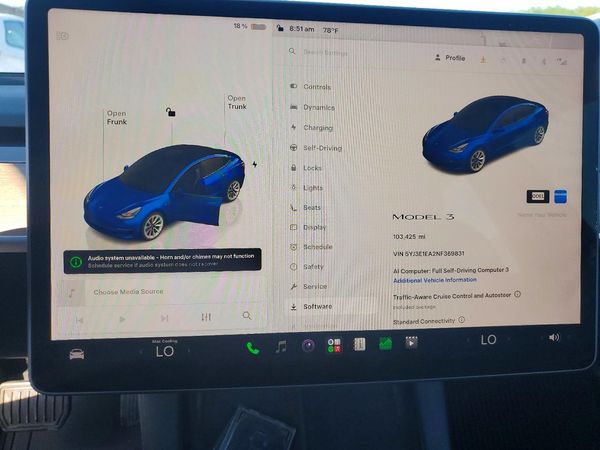 2022 TESLA MODEL 3