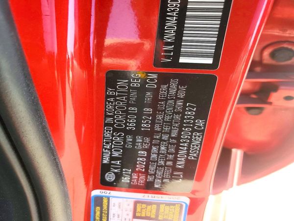 2013 KIA RIO EX / SX