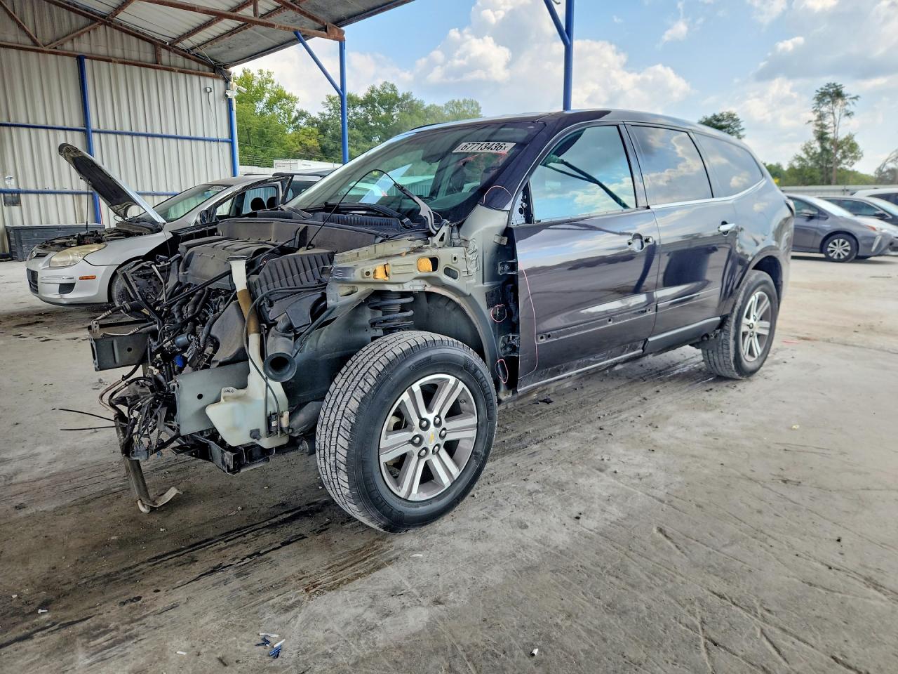 2017 CHEVROLET TRAVERSE 1LT — Front 3/4