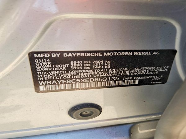 2014 BMW 750