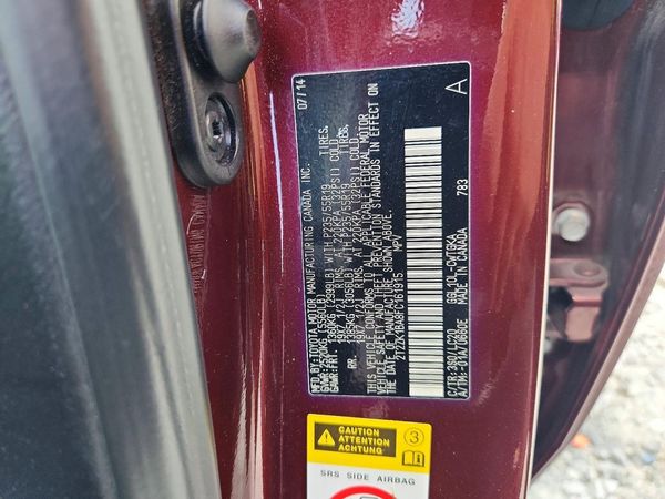 2015 LEXUS RX 350 — VINS