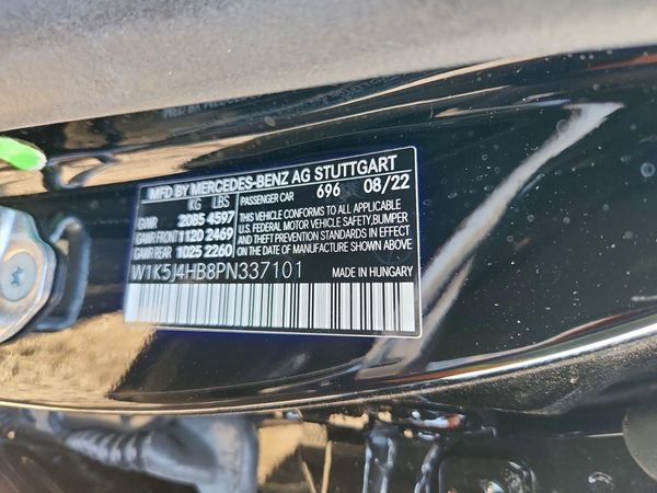 2023 MERCEDES-BENZ CLA-CLASS CLA250 4MATIC — VINS
