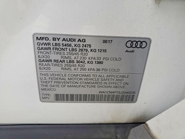2018 AUDI Q5