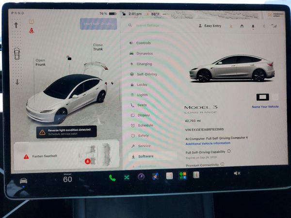 2024 TESLA MODEL 3