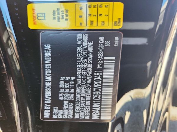 2012 BMW 128