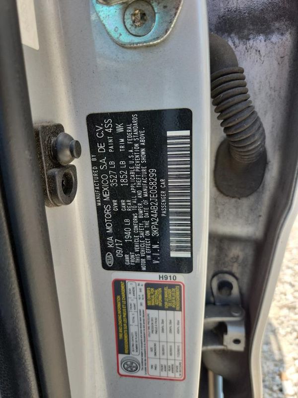 2018 KIA RIO LX, S