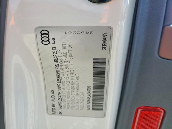 2018 AUDI A4 quattro Premium