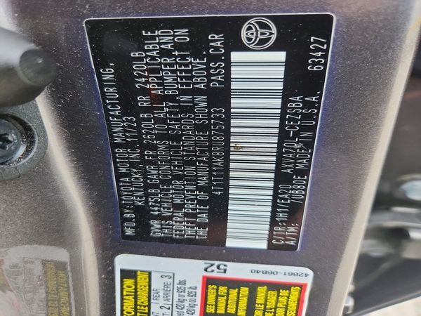 2024 TOYOTA CAMRY